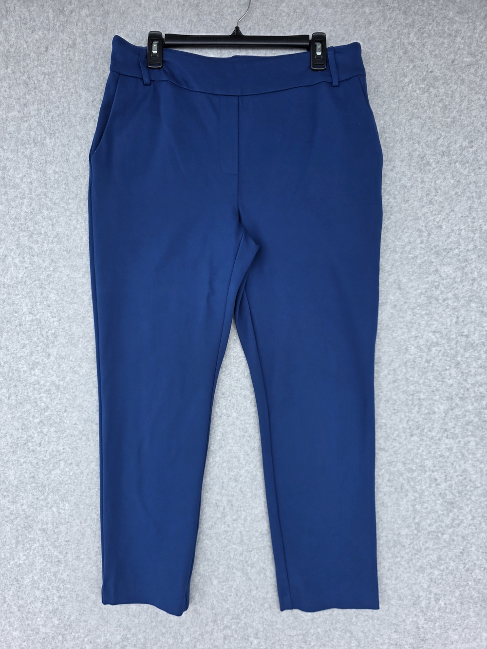 Maison D'Amelie Women's Royal Blue Pull-on Stretch Pants Size L